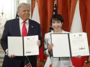 Трамп и Такаити договорились о «золотом веке» в отношениях США и Японии