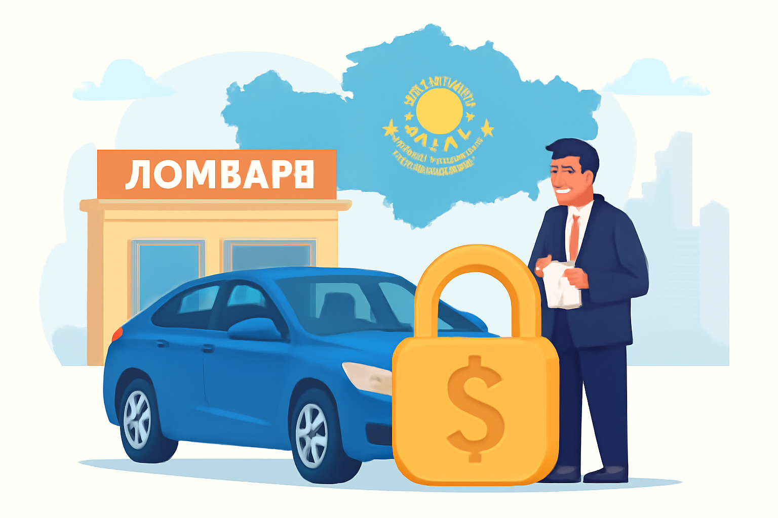 Автоломбарды в регионах Казахстана: быстрые займы с выгодой и рисками для клиентов