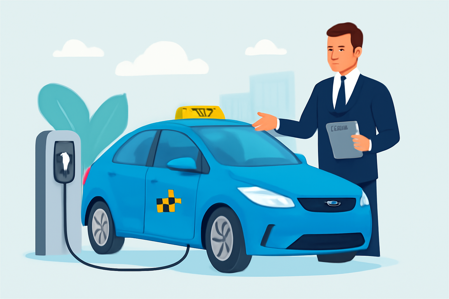 Как выбрать и эффективно эксплуатировать электромобиль для работы в такси: ключевые рекомендации