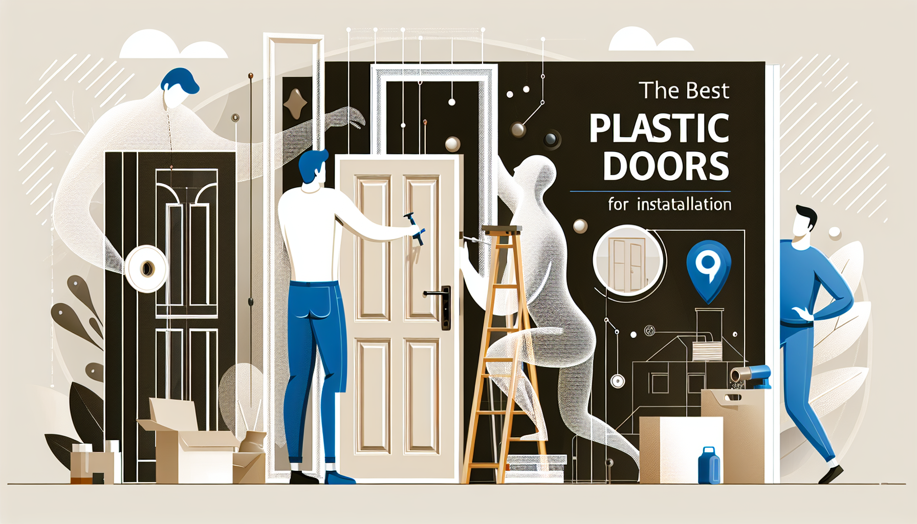 Лучшие пластиковые двери для установки в квартире