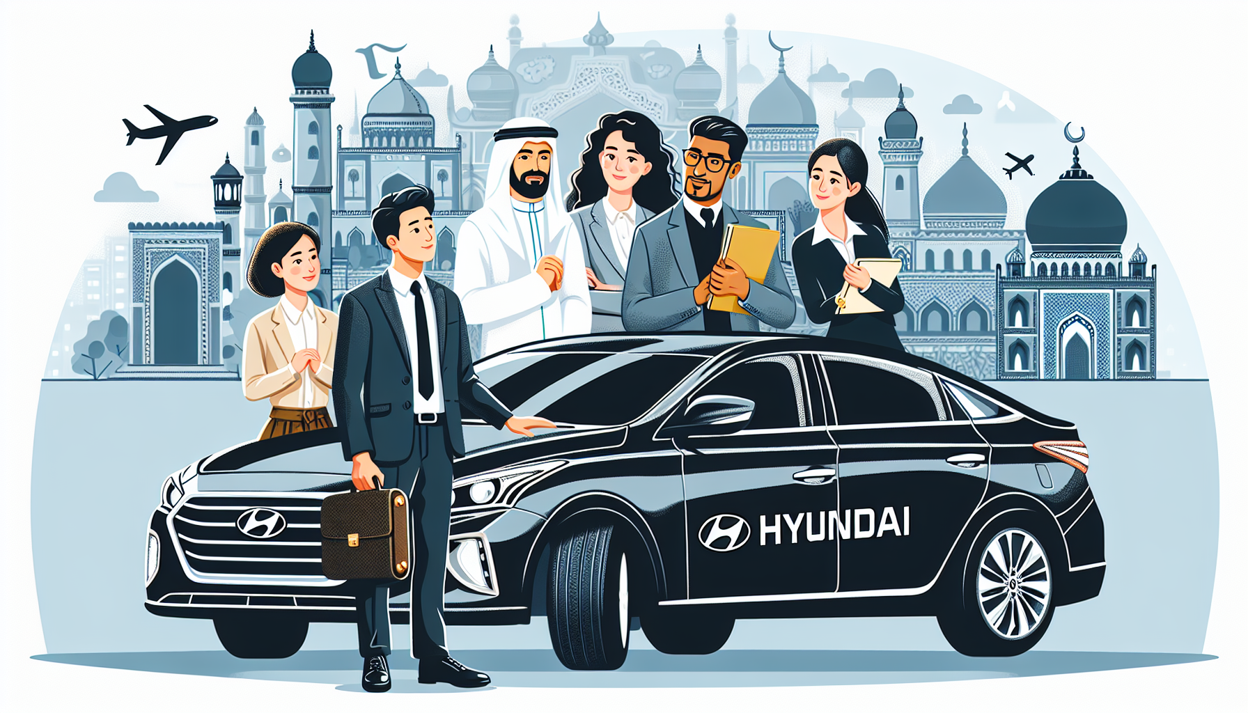 Руководство по аренде Hyundai с водителем